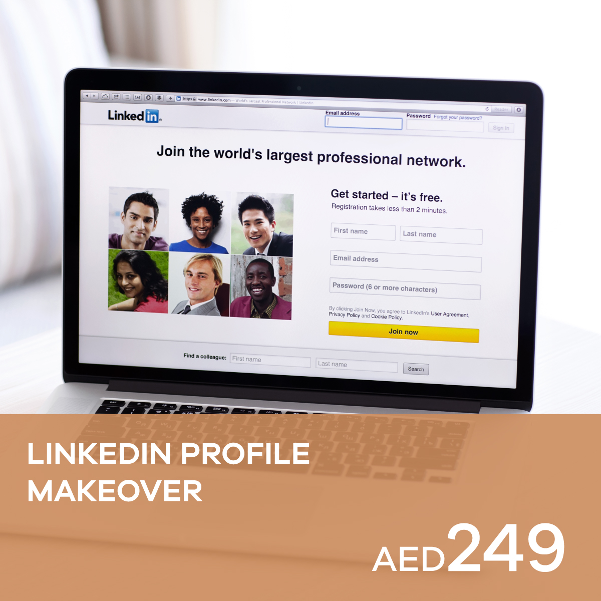 LINKEDIN PROFILE MAKEOVER